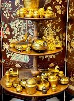 Burmese lacquered boxes